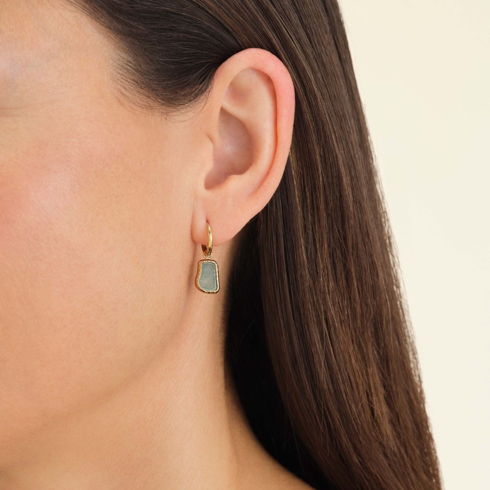 ROSEFIELD Organic Gemstone Earrings