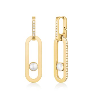 ROSEFIELD Pearl Pendant Earring