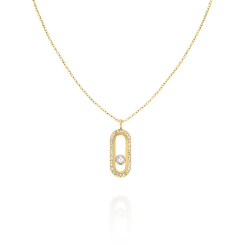 ROSEFIELD Pearl Crystals Necklace