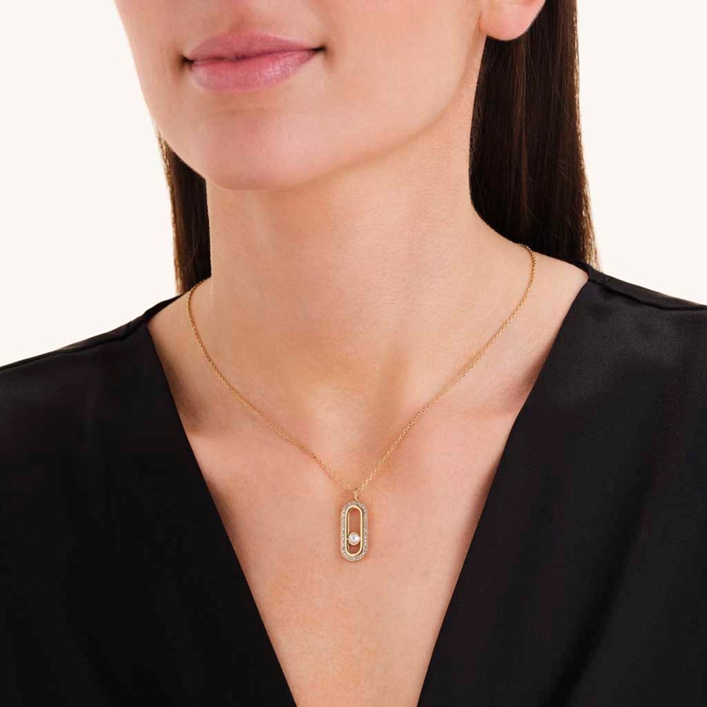 ROSEFIELD Pearl Crystals Necklace