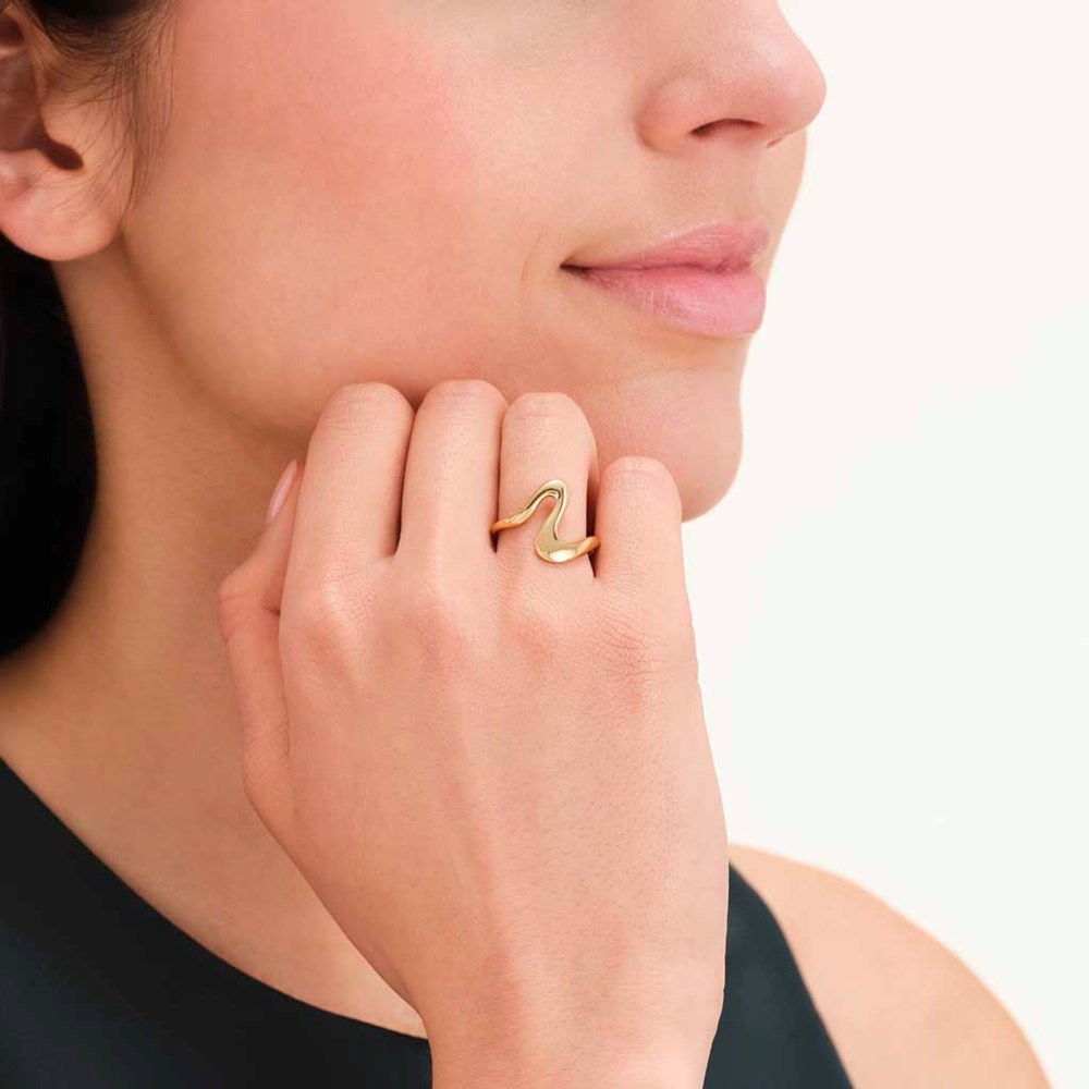 ROSEFIELD Wave Ring