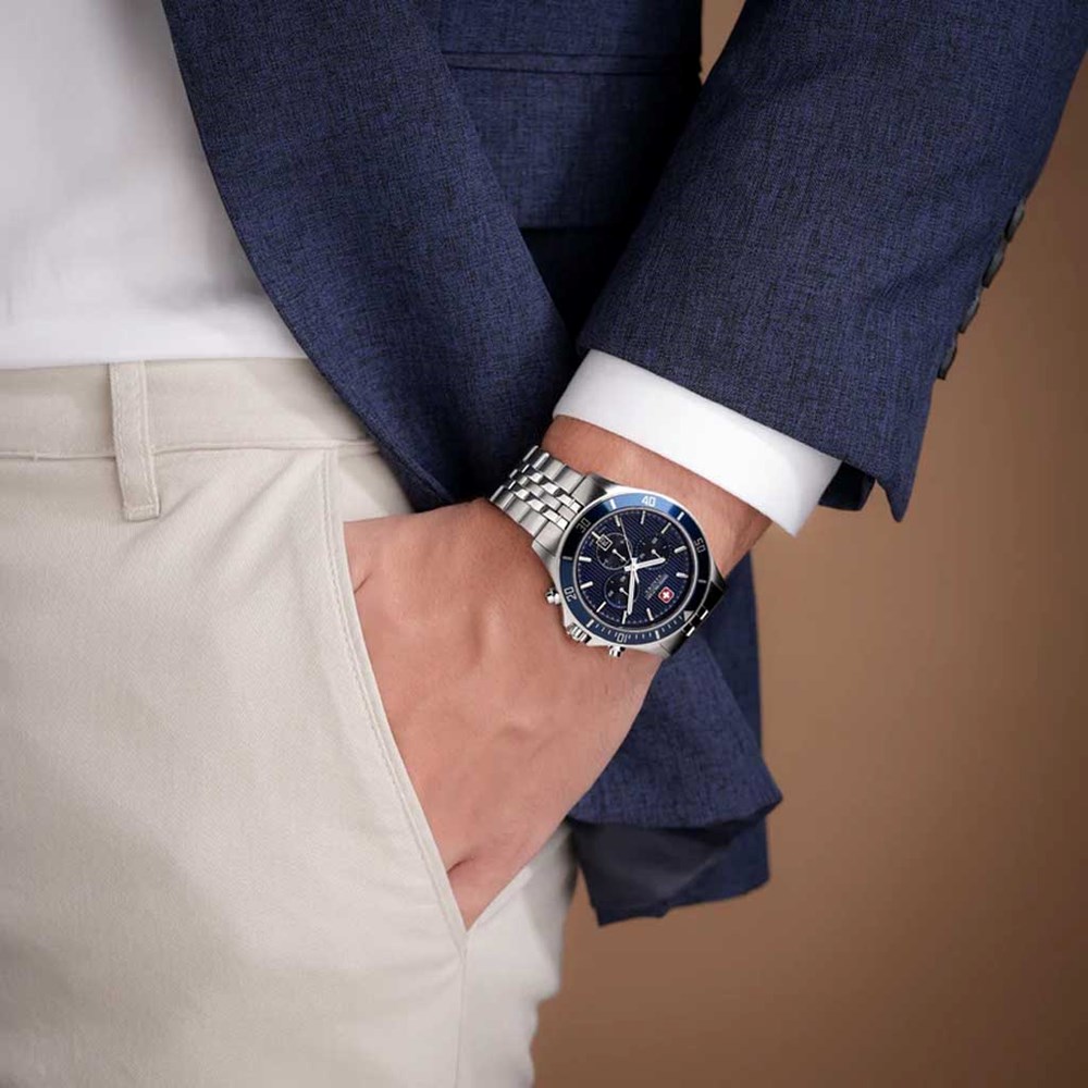 SWISS MILITARY HANOWA FLAGSHIP HERITAGE CHRONO