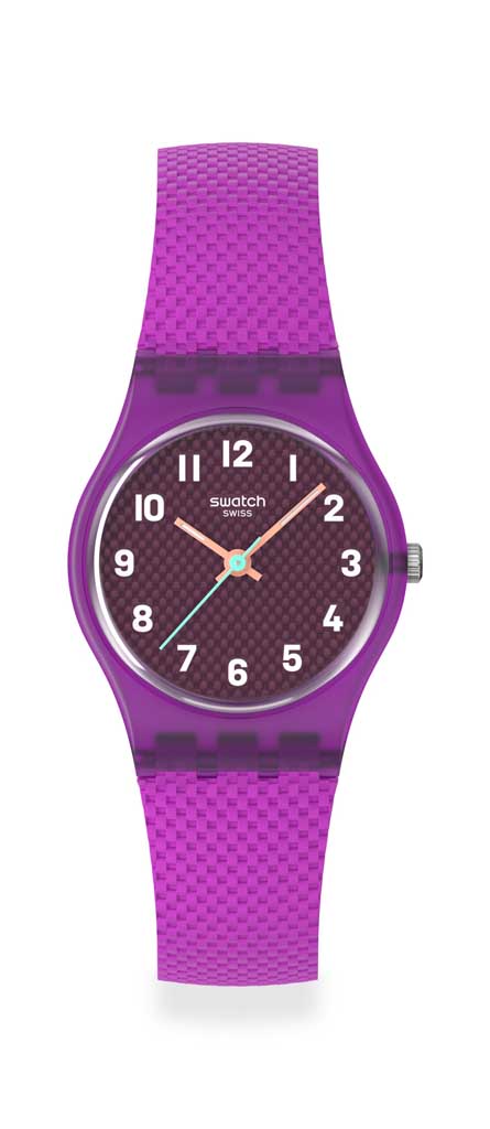 SWATCH MAGENTA WEAVE lifestyle