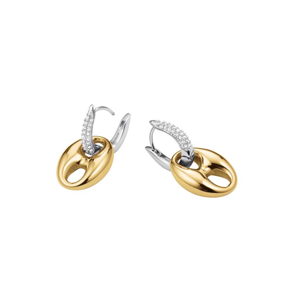 ROSEFIELD Crystal Duotone Earrings
