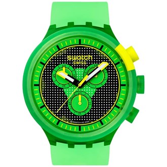 SWATCH GLOWINGLY GREEN