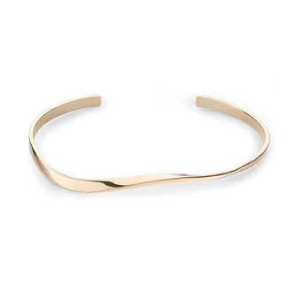ROSEFIELD Twisted Bangle Gold