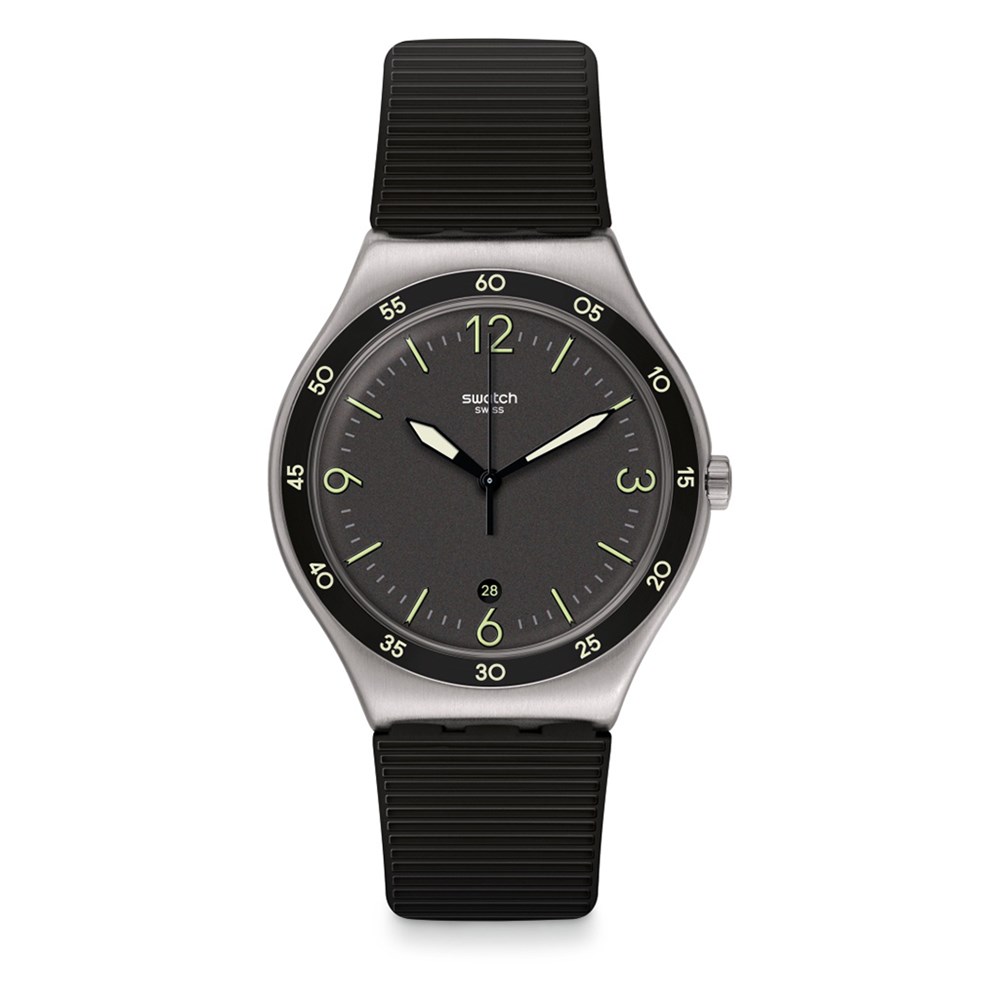 SWATCH BLACK SUIT BIG CLASSIC