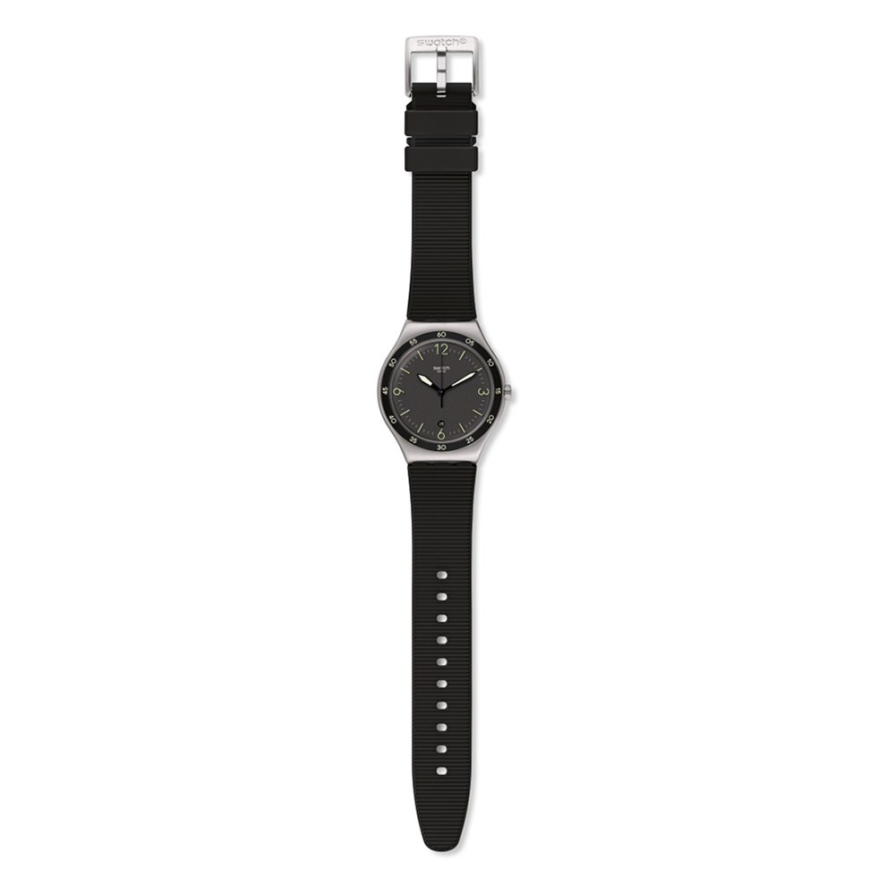 SWATCH BLACK SUIT BIG CLASSIC