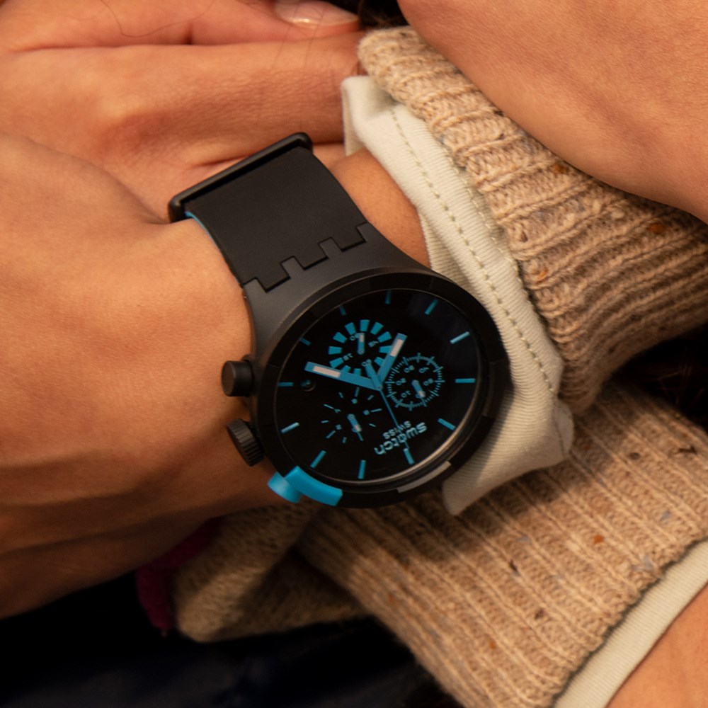 SWATCH CHECKPOINT BLUE