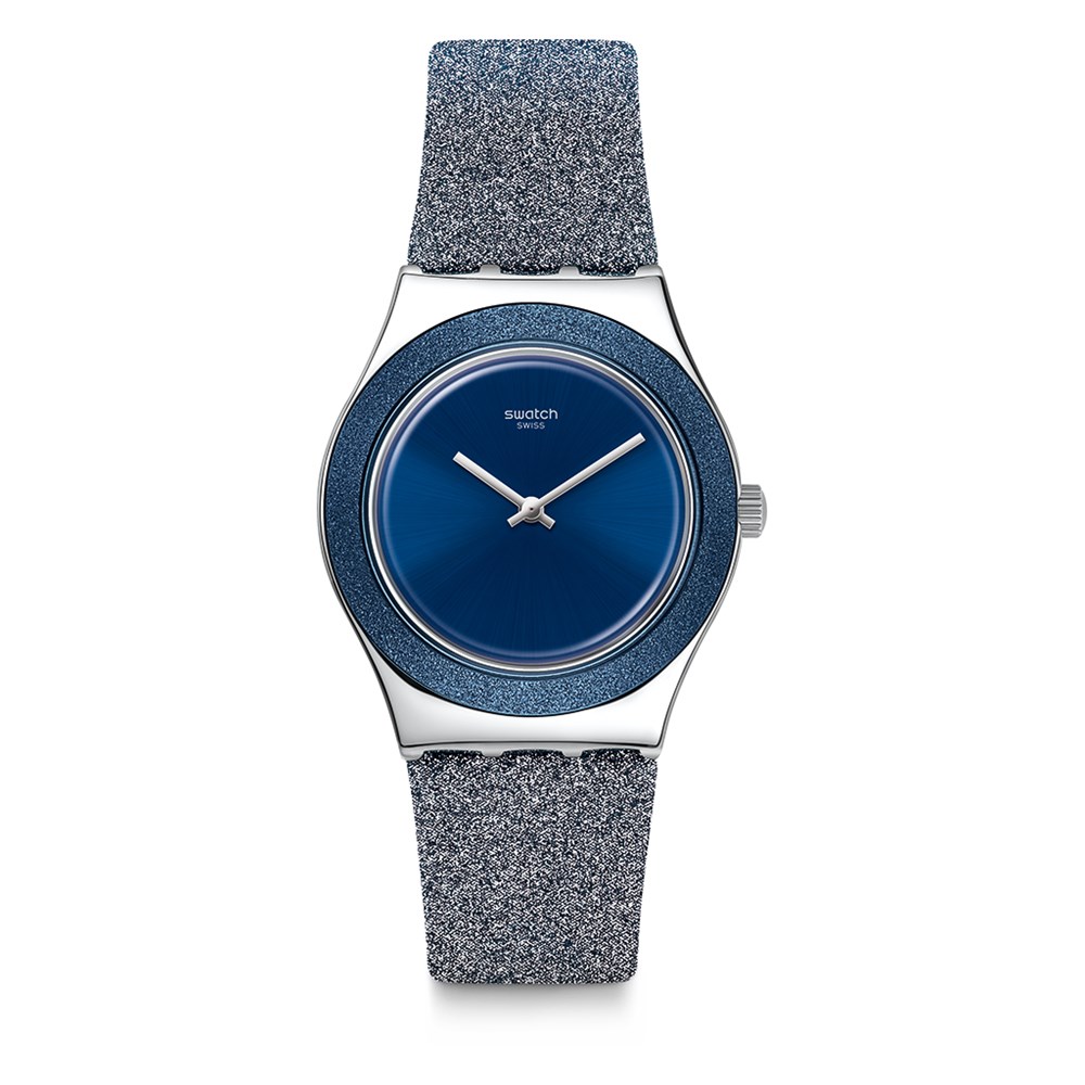 SWATCH BLUE SPARKLE