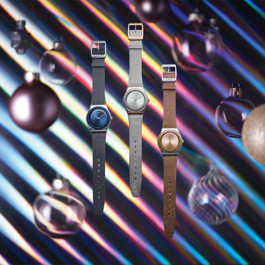 SWATCH BLUE SPARKLE lifestyle