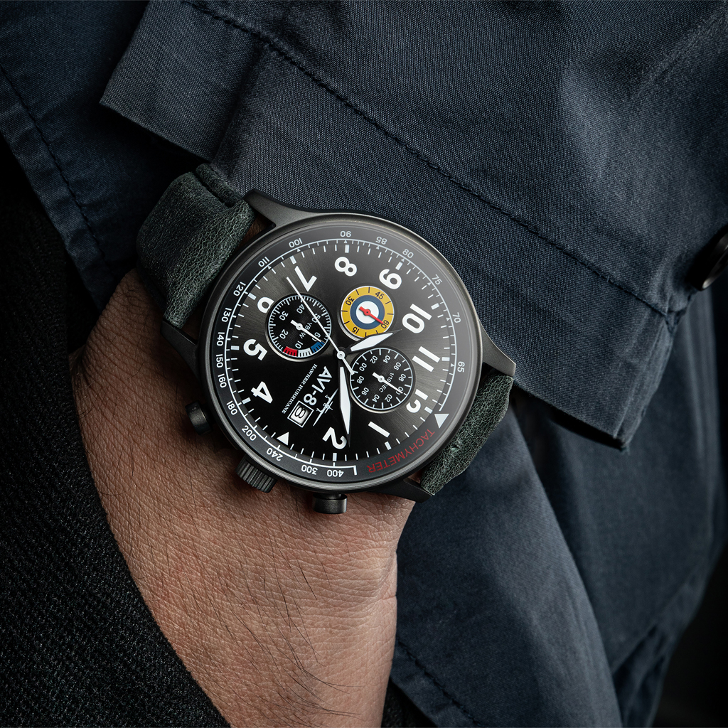 AVI-8 HAWKER HURRICANE Classic Chronograph lifestyle