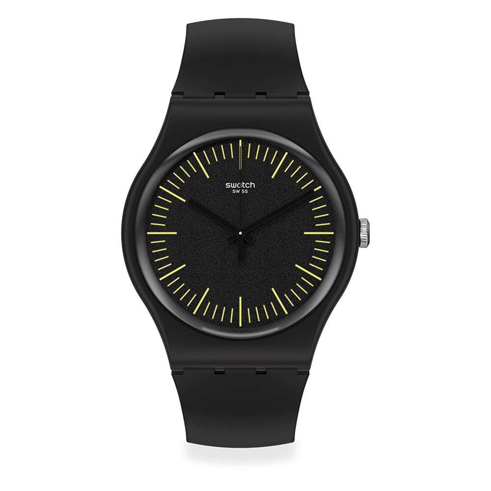 SWATCH BLACKNYELLOW