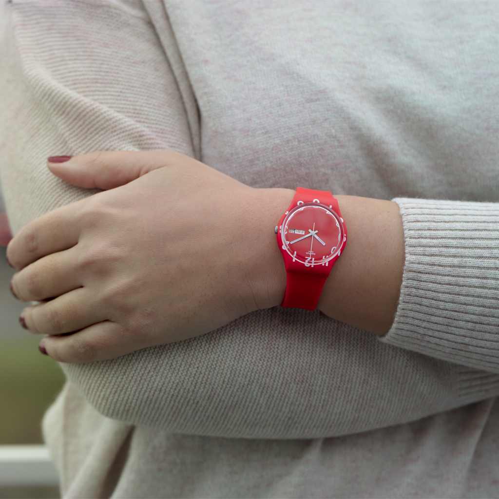SWATCH OVER RED lifestyle
