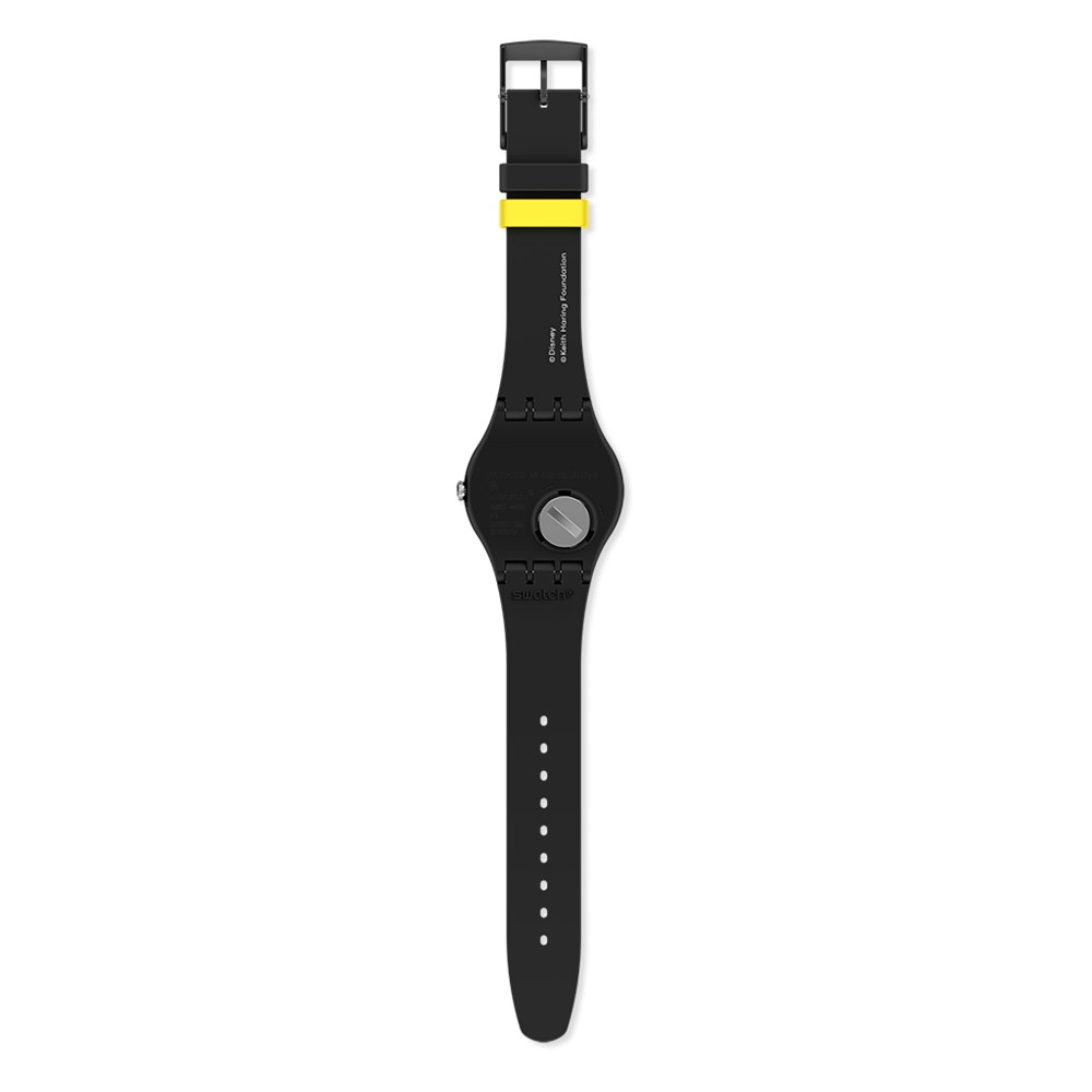 SWATCH MICKEY BLANC SUR NOIR