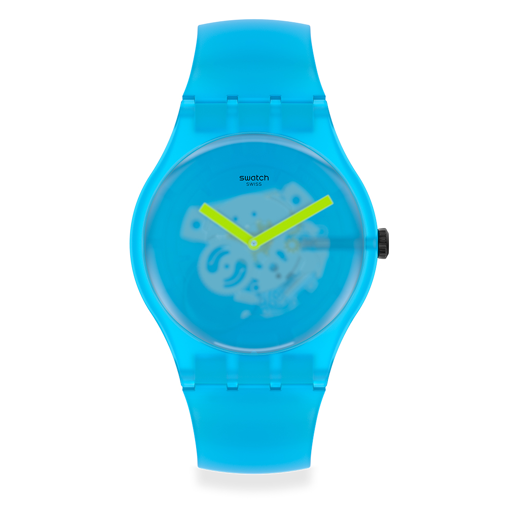 SWATCH OCEAN BLUR lifestyle