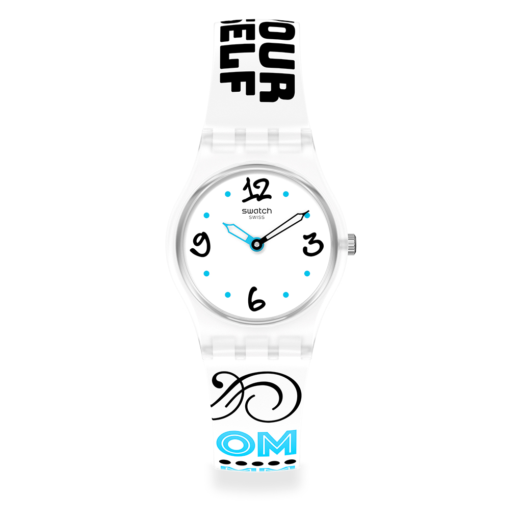 SWATCH #BLUEFEATHER lifestyle
