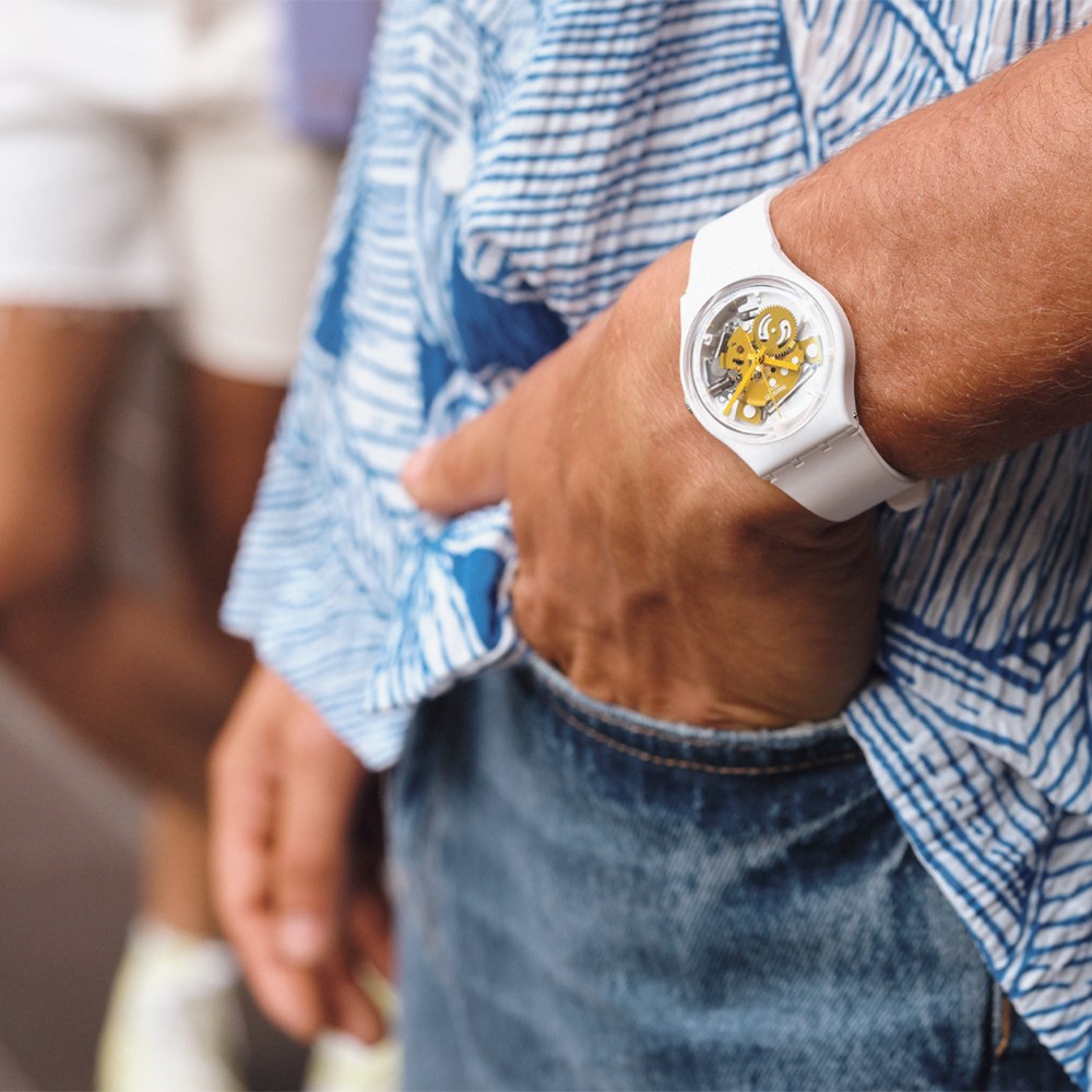 SWATCH TIME TO YELLOW SMALL