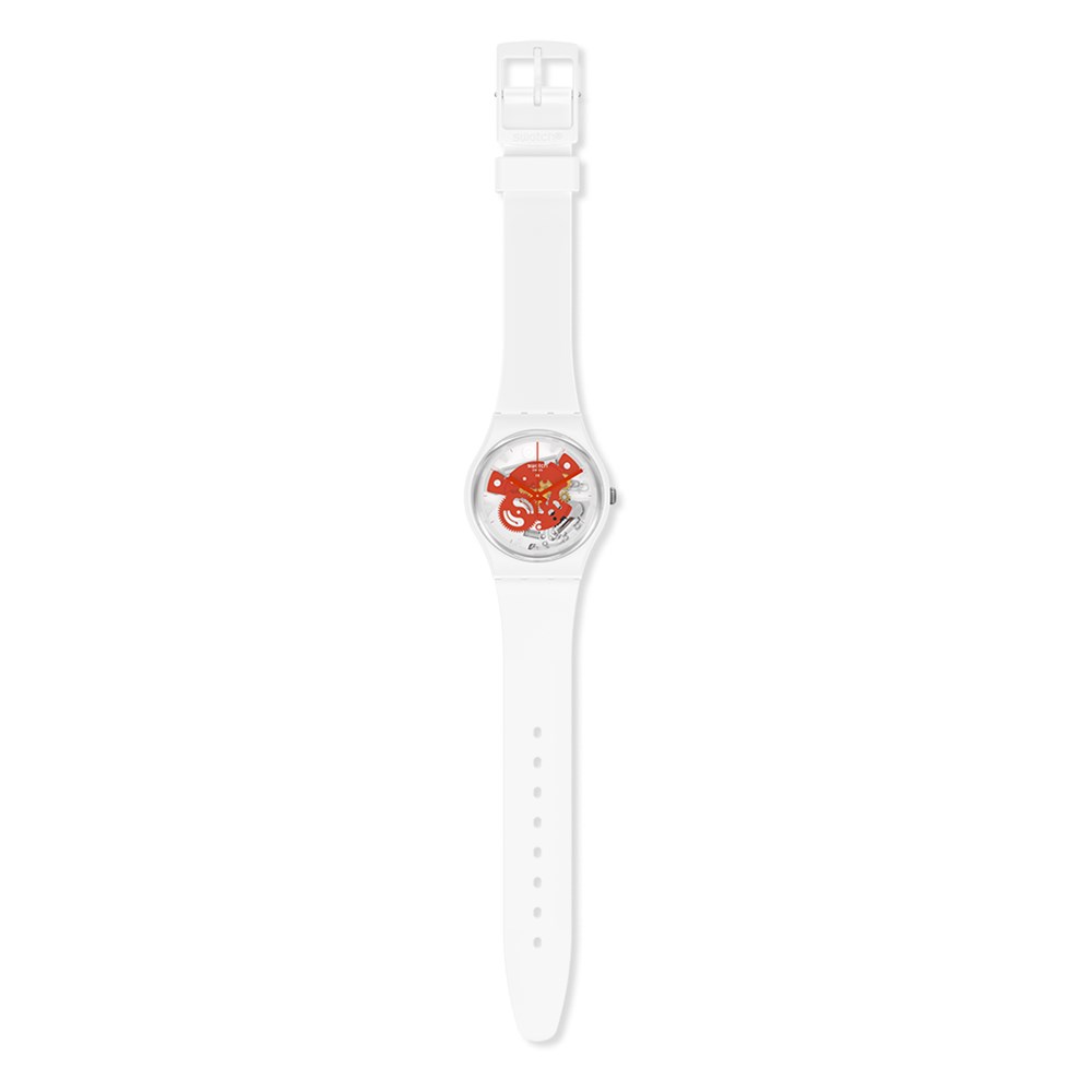 SWATCH TIME TO RED SMALL