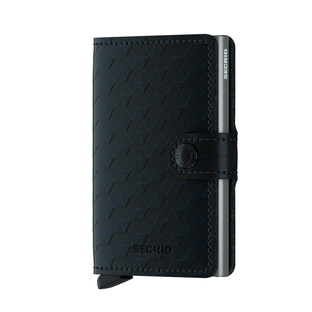 SECRID Miniwallet Optical Black Titanium