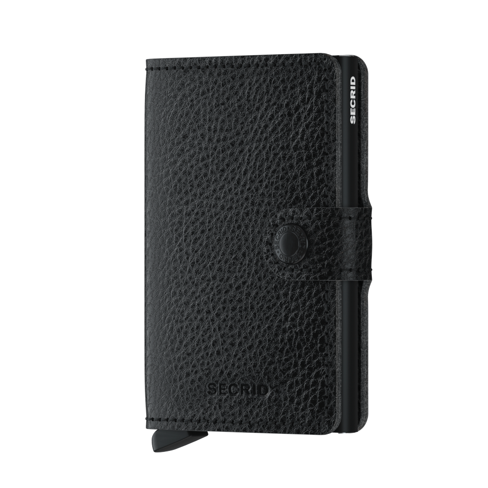 SECRID Miniwallet Veg Black-Black lifestyle