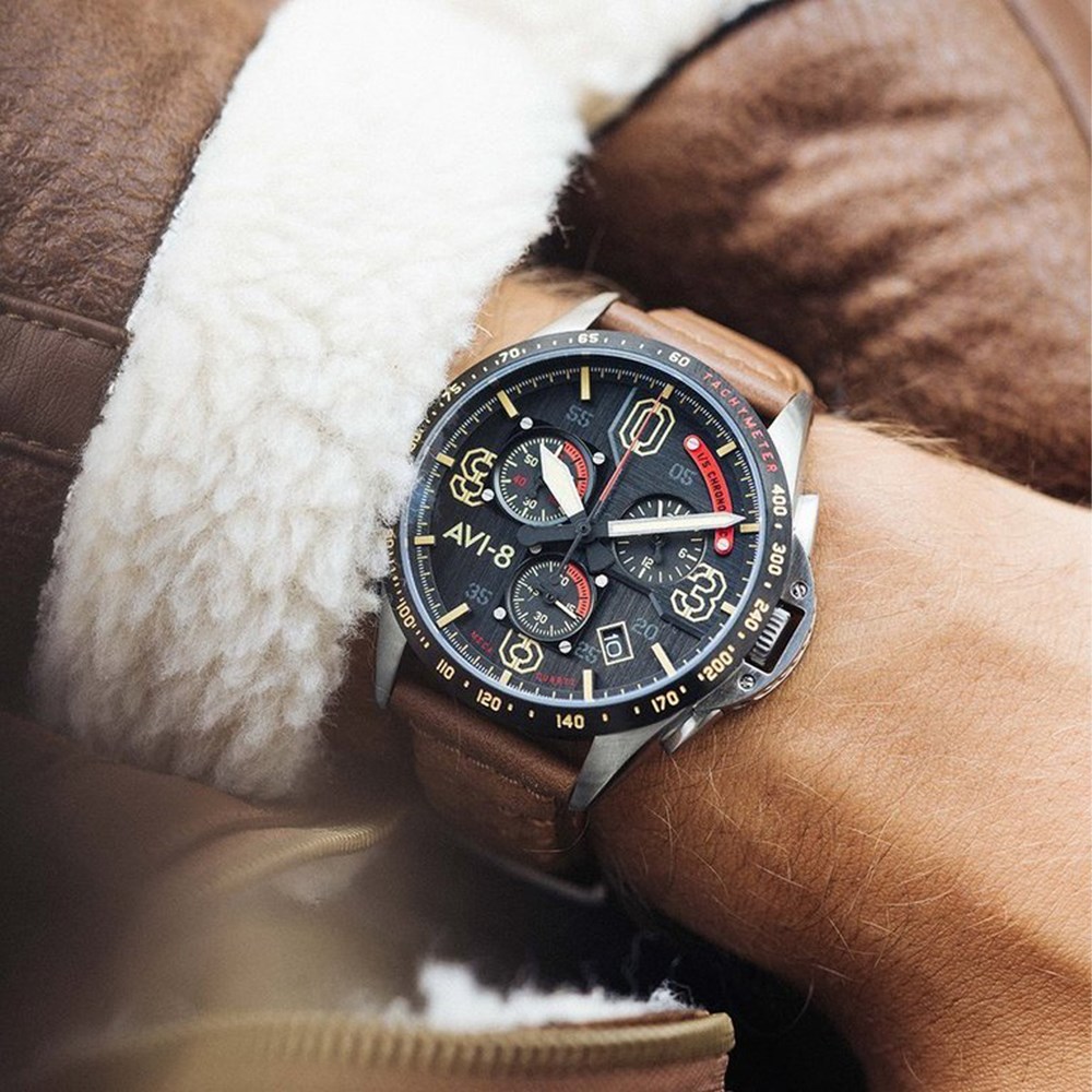 AVI-8 P-51 MUSTANG Blakeslee Chronograph