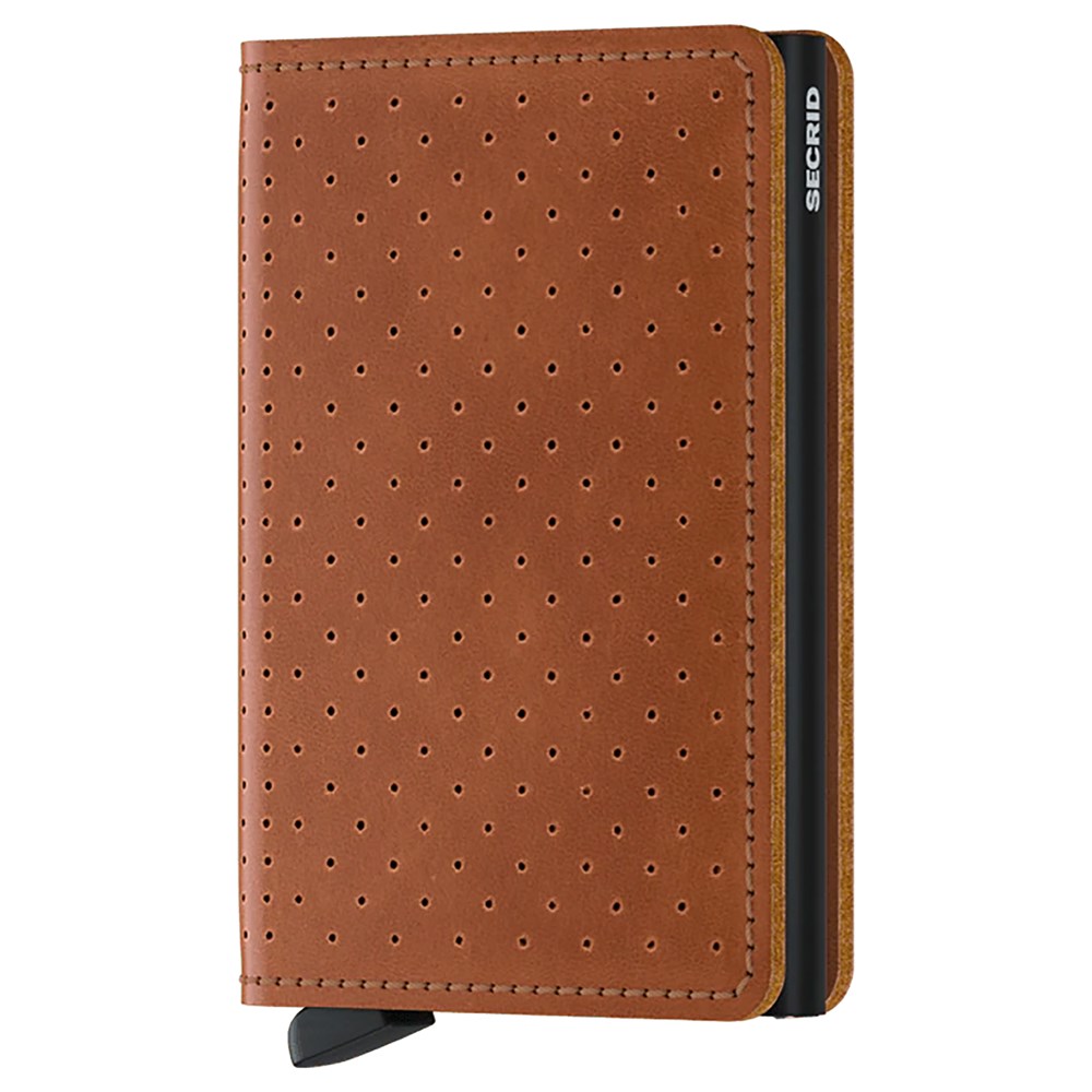 SECRID Slimwallet Perforated Cognac