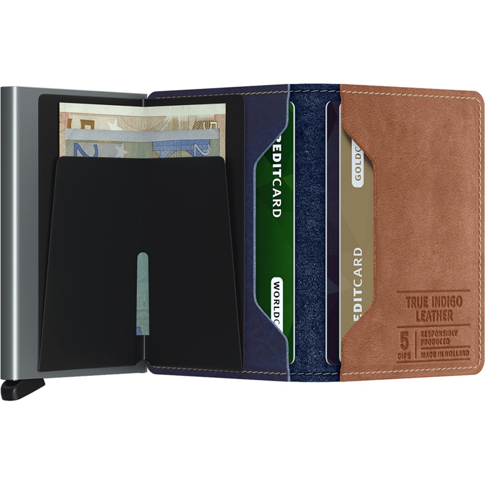 SECRID Slimwallet Indigo 5-Titanium