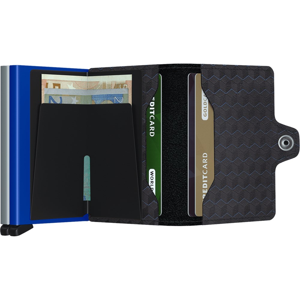 SECRID Twinwallet Optical Titanium Blue