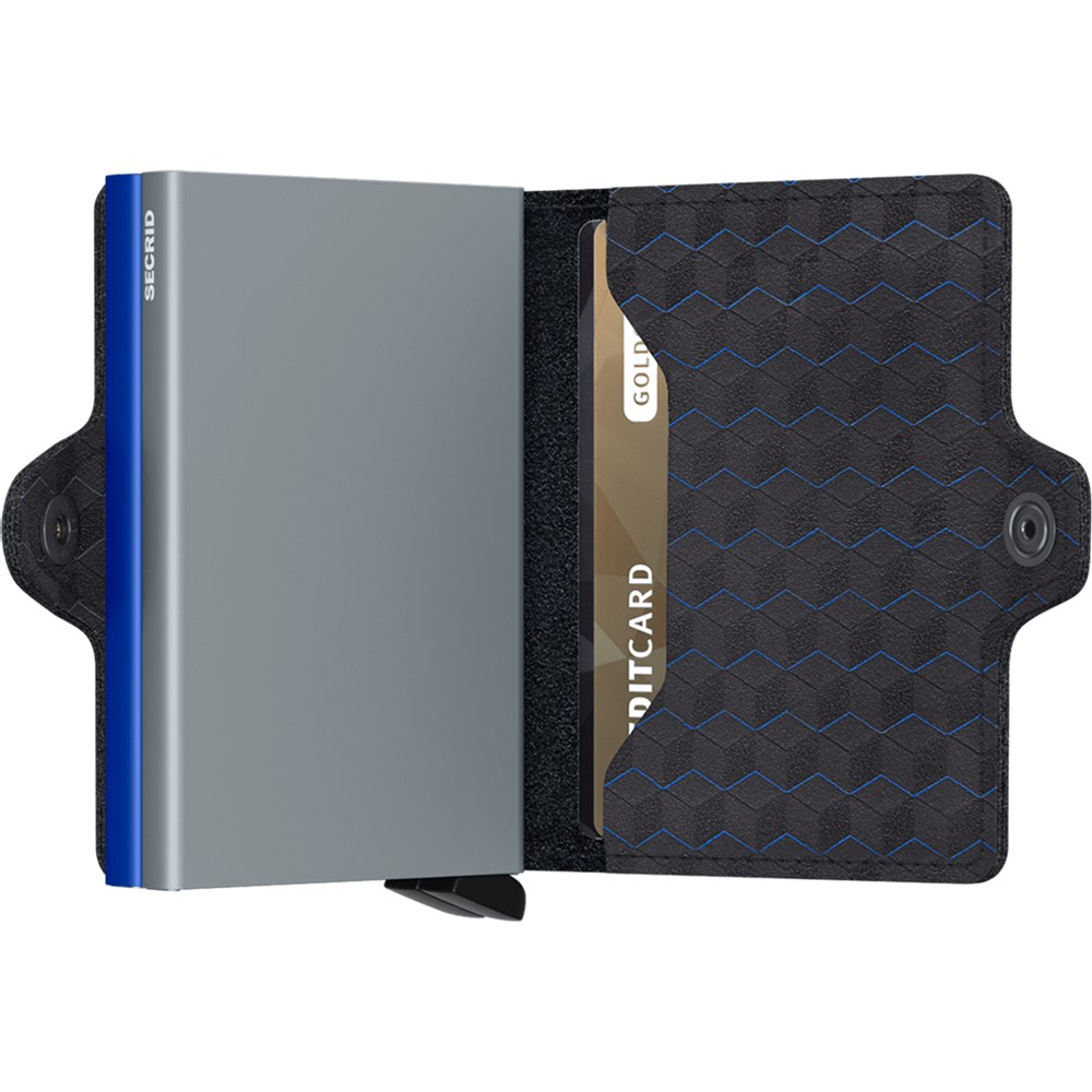 SECRID Twinwallet Optical Titanium Blue