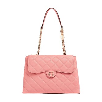 GUESS Gillian quilted shoulder bag