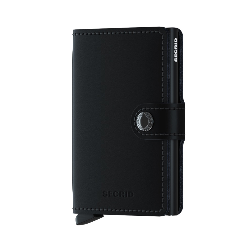 SECRID Miniwallet Matte Black lifestyle