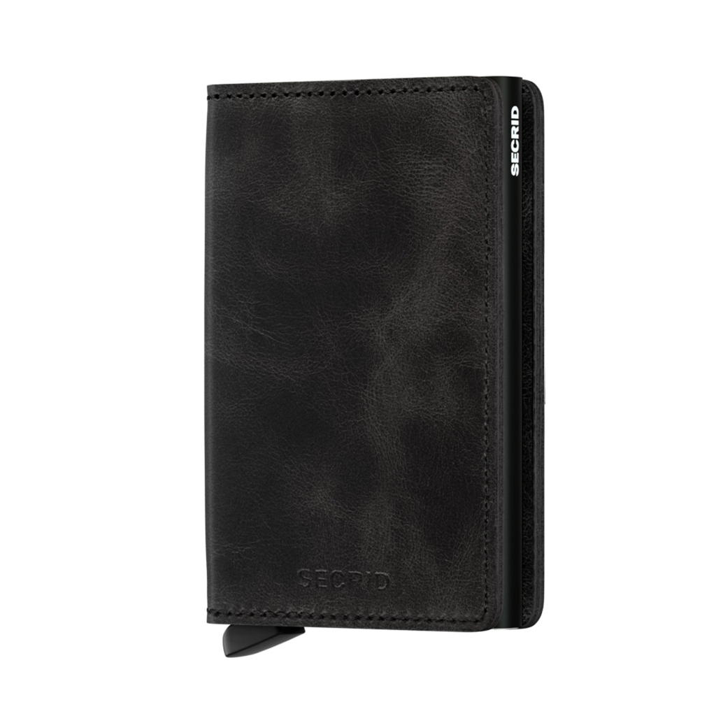 SECRID Slimwallet Vintage Black lifestyle