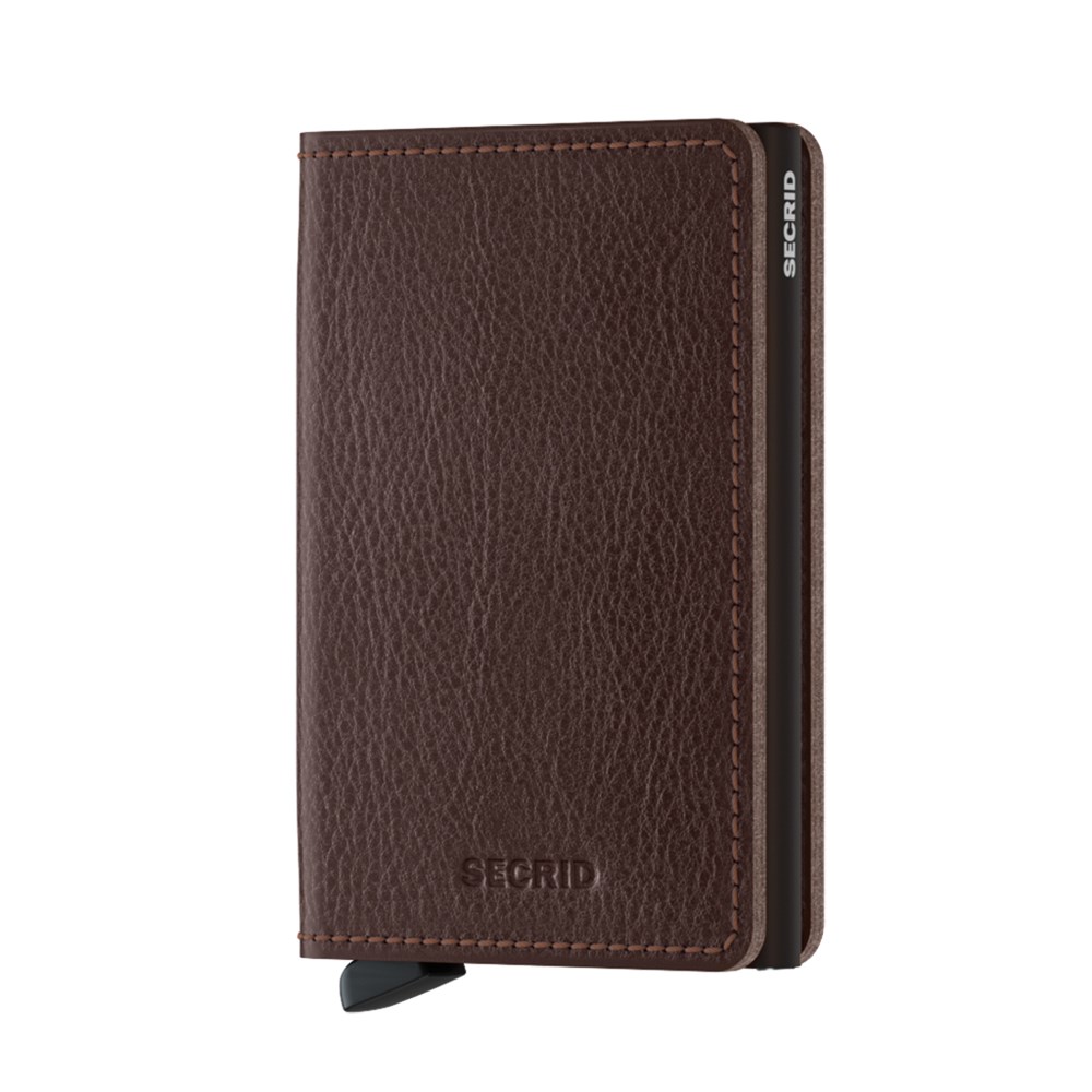 SECRID Slimwallet Veg Espresso-Brown