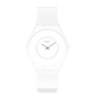 SWATCH TICK DIFFERENT BLANCA