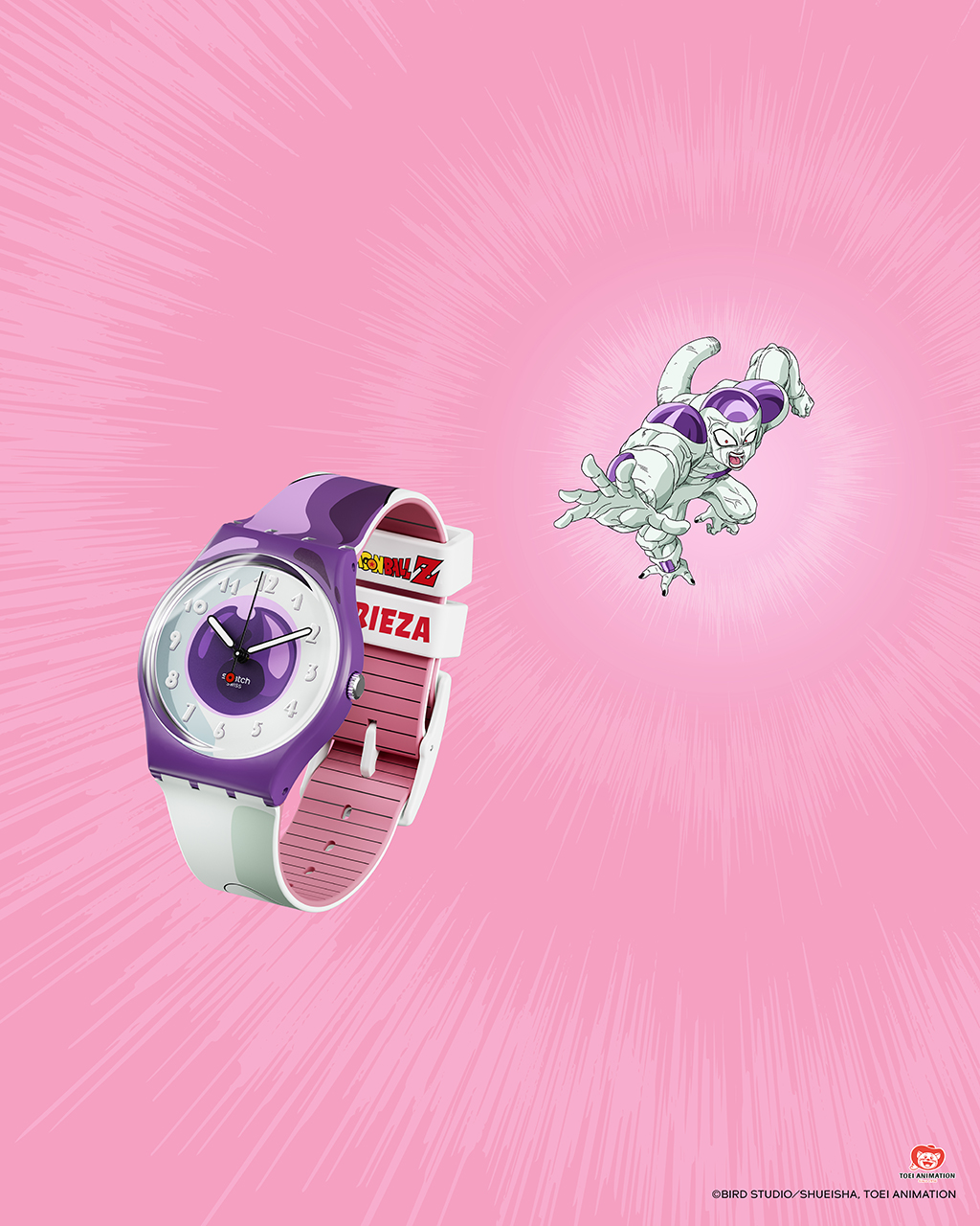 SWATCH FRIEZA X lifestyle