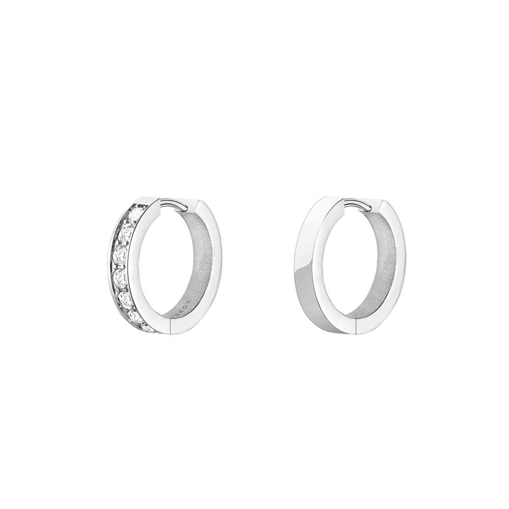 ROSEFIELD CRYSTAL HOOPS