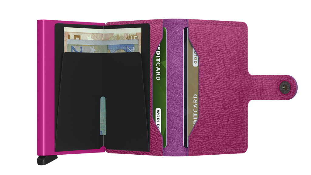 SECRID Miniwallet Crisple Fuchsia lifestyle