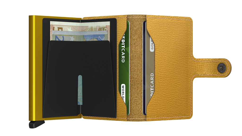 SECRID Miniwallet Crisple Ochre  lifestyle