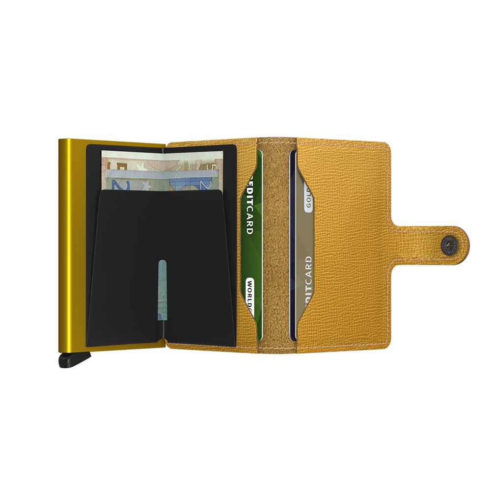 SECRID Miniwallet Crisple Ochre 