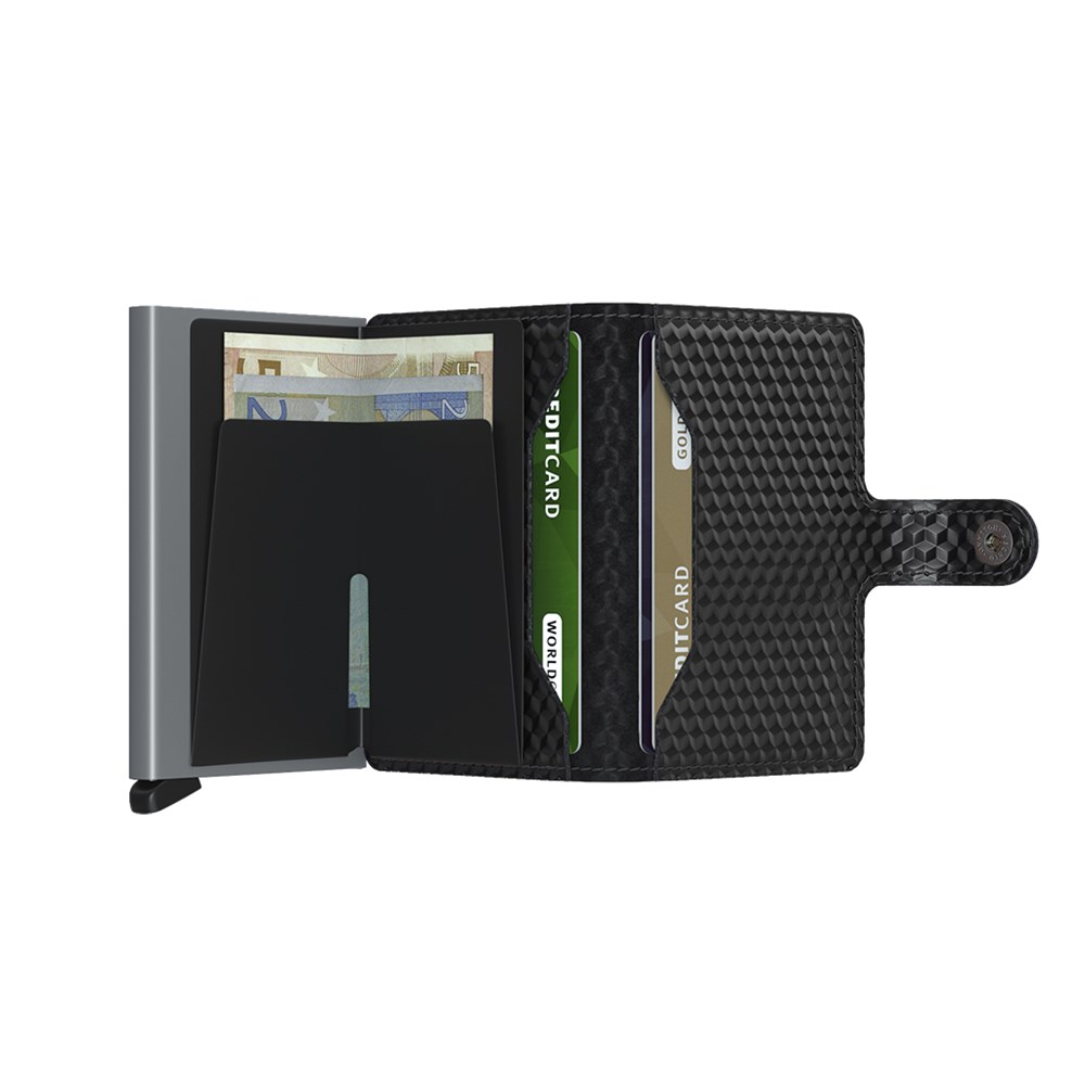 SECRID Miniwallet Cubic Black Titanium