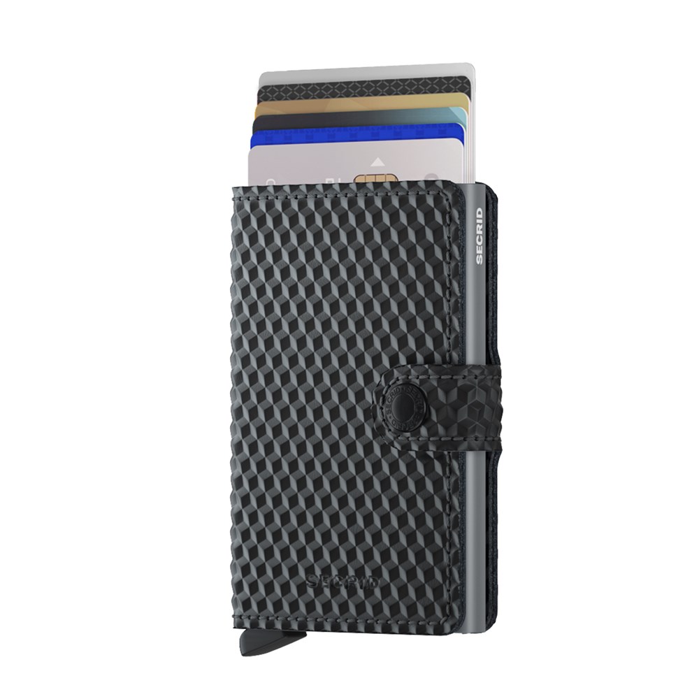 SECRID Miniwallet Cubic Black Titanium