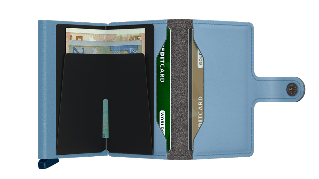 SECRID Miniwallet Yard Powder Sky Blue lifestyle