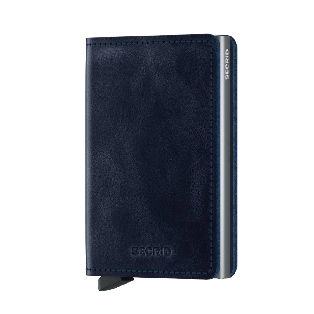 SECRID Slimwallet Vintage Blue lifestyle