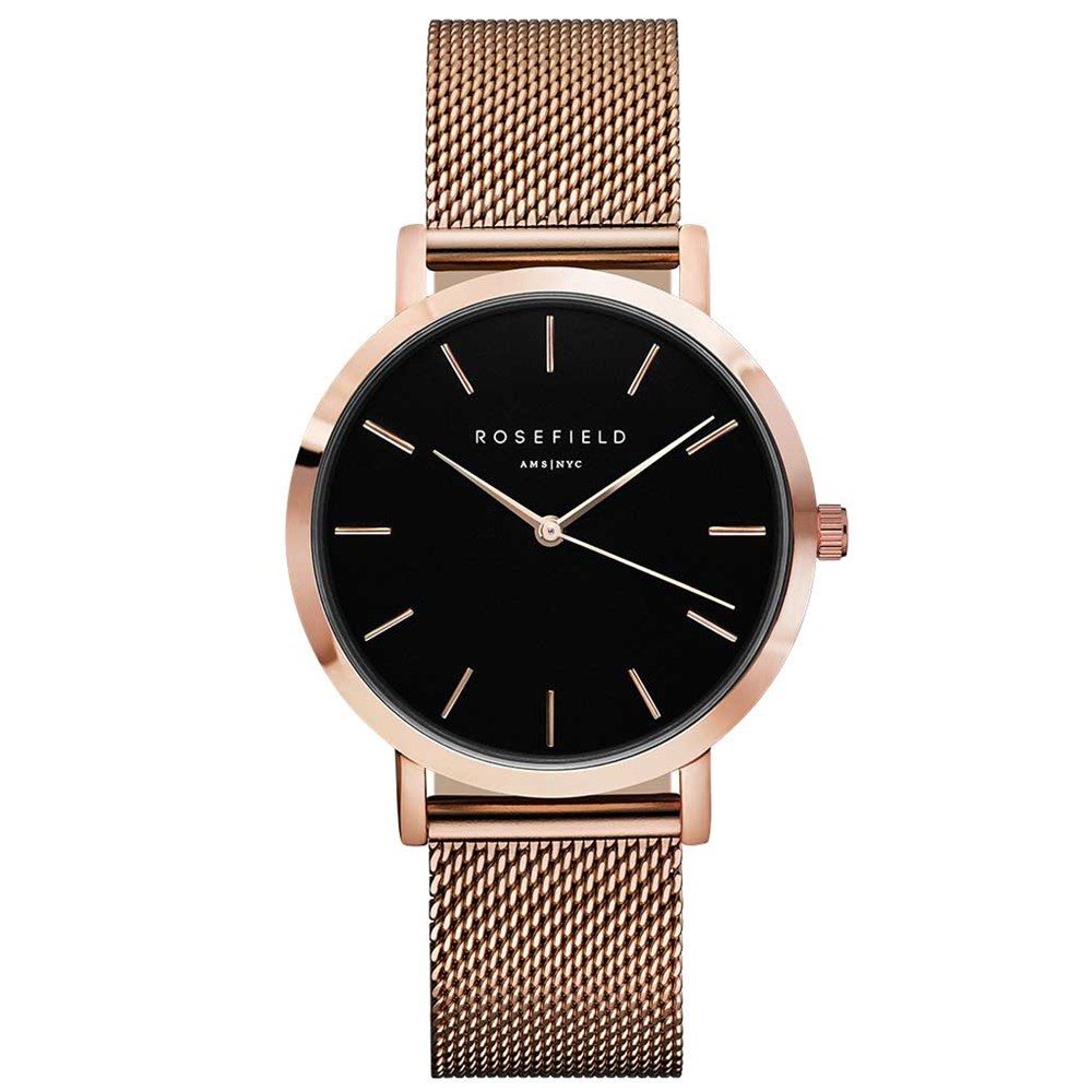 ROSEFIELD THE MERCER Black Rose Gold