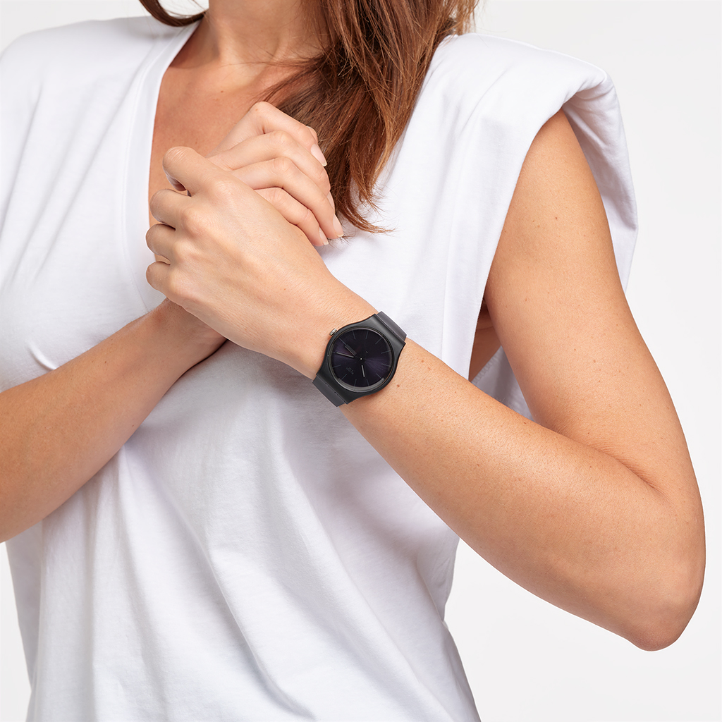 SWATCH BLACK REBEL lifestyle
