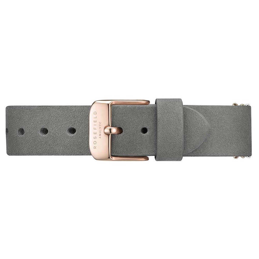 ROSEFIELD THE WEST VILLAGE Elephant Grey Rose Gold