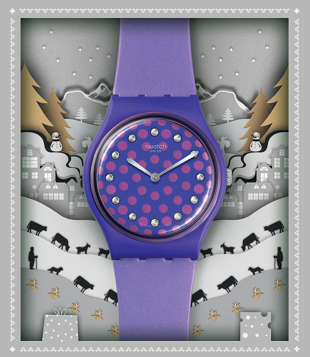 SWATCH PERFECT PLUM lifestyle