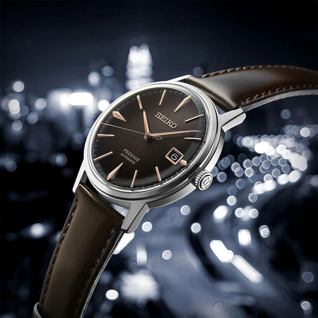 SEIKO PRESAGE Cocktail Time ‘The Irish Coffee’ lifestyle