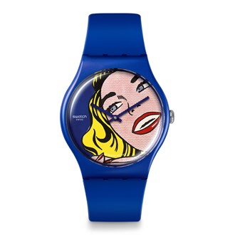 SWATCH GIRL BY ROY LICHTENSTEIN